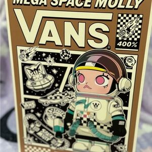 Vans Mega Space Molly Art Print in Brown and Black SOLD